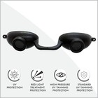 2 Pack Evo Sunnies Flexible Tanning Bed Goggles Uv Eye Protection Glasses