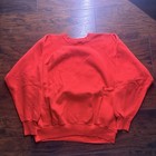 True Vintage 70s Red Downerwear Greek Life Alpha Xi Delta Crewneck Sweater Large