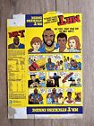 Vintage 1984 Original Mr  T Quaker Cereal Box
