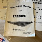Original Paddock Williams Pinball Set With Schematics Arcade Game Manual