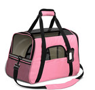 Paws   Pals Airline Approved Pet Carrier Pink Soft Dog Cat Travel Bag New