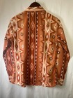 Wrangler Retro Women s Snap Shirt Southwestern Print Long Sleeve 100  Cotton