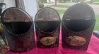 Set Of Three Antique General Store Tins