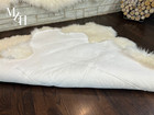 Large Natural Sheepskin Fur Rug Throw