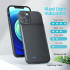 Battery Charger Case Power Bank Charging Cover For Iphone 15 14 13 12 11 Pro Max