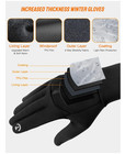 Thermal Windproof Waterproof Winter Gloves Touch Screen Warm Mittens Men Women