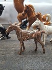 Vintage Lot Of 7 Horse Figurines  Japan   Other Marks