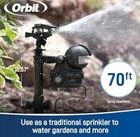 Orbit Yard Enforcer 62100 Motion Activated Sprinkler With Day And Night Modes