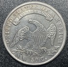 1836 Capped Bust Half Dollar 50c Vf Details Lettered Edge