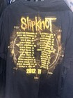 Slipknot 2012 Tour Graphic T-shirt Black Size M Rock   Pop Music