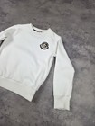Moncler Sweatershirt Kids Long Sleeve Big Logo Luxury Size 6y 116cm