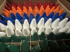 Vintage  new  Christmas Light Bulbs C6 Set Of 100 - 5 Colors