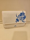 Klm Royal Dutch Airline Rituals Amenity Kit White Blue Flower Design New  Pretty