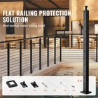 4-pack Cable Railing Post 42x2x2in Steel Horizontal 4jzlgz106755eaen9v0