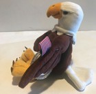 1999 Coca-cola Coke 6  Reegle Eagle Bird International Usa Bean Bag Plush Nwt