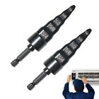 2pc Swaging Tube Expander Tool Drill Bit Set Air Conditioner Copper Pipe Flaring