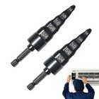 2pcs Hvac Swaging Punch Tubing Reamer Repair Drill Tool Refrigeration 1 4 - 3 4 