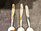 Oneida Stainless  Serving Spoon   Roseanne  Discontinued   Set Of 3