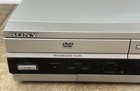 Sony Model Slv-d300p Dvd Vhs Combo Player Video Tape Recorder Sony Remote Tested
