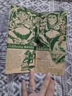 Vintage 1950s The Tropics Strip Club Brochure And Napkin Set Of 2