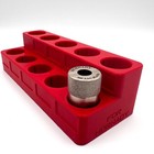 Case Gauge Storage Rack 10 Slot For L e  Wilson  Dillon Or Hornady Gauges Gage