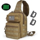 Tactical Sling Bag Men Outdoor Shoulder Pack Small Edc Crossbody Chest Bag