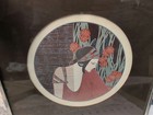 Lillian Shao Set Of 4 Custom Framed  14   Art Deco   Nouveau Fashion Women  eph
