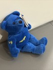 Wayne Gretzky Salvino s Bammers Plush Beanie Bear 1999  99 Blue With Tag Nhl