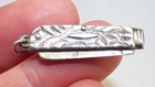 Rare Antique Victorian Silver Miniature Fruit Knife Charm Pendant Chester 1899