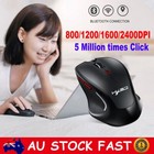 Wireless Bluetooth Optical Gaming Mouse Mice 2400dpi For Laptop Computer Pc Ipad