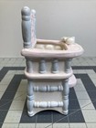 Vintage Napcoware Ceramic High Chair Planter  Pastels Nursery Baby Room Decor 6   