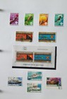 Papua New Guinea Stamp Collection On Pages