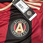 Adidas 2023-24 Atlanta United Fc 17s Home Jersey Black red Kids Large New  70