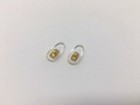 Replacement Screw-in Nose Pads For Gucci Eyeglasses Sunglasses W  Screws Gold