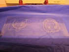 Vtg Craftaid Leather Template No 2590 Billfold Pattern Lion Tiger Wallet Pattern