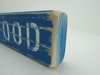 15 Inch Wood Hand Painted Seafood Sign Nautical Maritime   s686 