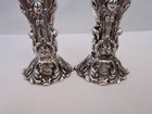 Reed   Barton Sterling Silver Francis I Heavy Salt   Pepper Shakers Kc-7