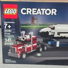 Lego Creator Shuttle Transporter 31091 3-in-1 Kids Set New Sealed