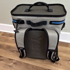 Yeti Hopper Backflip 24 Backpack Cooler 24-can 9-12 Bottle Gray Blue Black