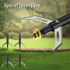 12pcs 100 Grain Arrowheads Archery Hunting 2 Blade Expandable Arrowhead W  Box