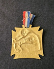Ww1 Original French Army Orphanage Medal 1914-1918 War Signed R Lalique