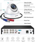 Camaras De Seguridad Para Casa Oficina Home Security Camera System 4 Cameras