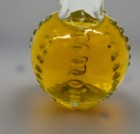 Vintage Lucien Lelong Eau De Cologne Tailspin Hobnail Bottle Mini Splash Travel