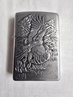 Vintage 2006 Barrett Smythe American Eagle Pewter Lighter  New Sealed  Rare