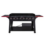 Royal Gourmet Large 8-burner Gas Grill Outdoor Event Bbq Party Backyard Cooker