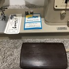 Vtg 1972 Singer Stylist Zig-zag Model 457 Sewing Machine Heavy Duty W  Pedal