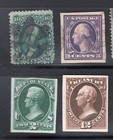 Classic Era Usa Used Stamp Lot Shades colors Collection