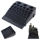 Storage Holder Drill Bit Collet Tool Box Rack Organizer Stand Container 84 Holes