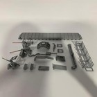 Metal M1a2 Abrams Tuski Rc Tank Upgrade Part For Henglong 1 16 Plastic 3918 Tank