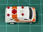 Nos Aurora  Dodge Ambulance  Body On New Auto World 4 Gear  Ho Slot Car Chassis